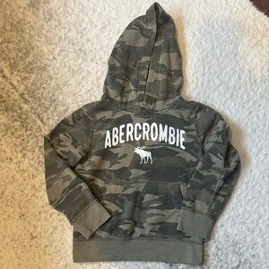 Abercrombie & Fitch Kids Green Camo Hoodie